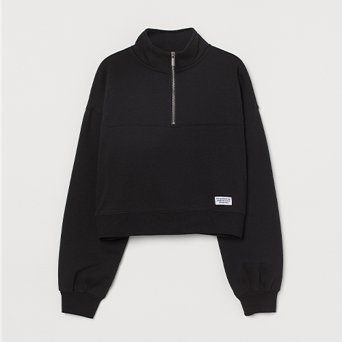 Half-Zip Sweatshirt, $18