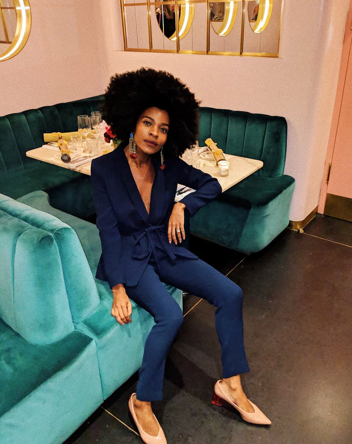 Last Minute New Year's Eve Outfits: Rock a suit like Freddie Harrel