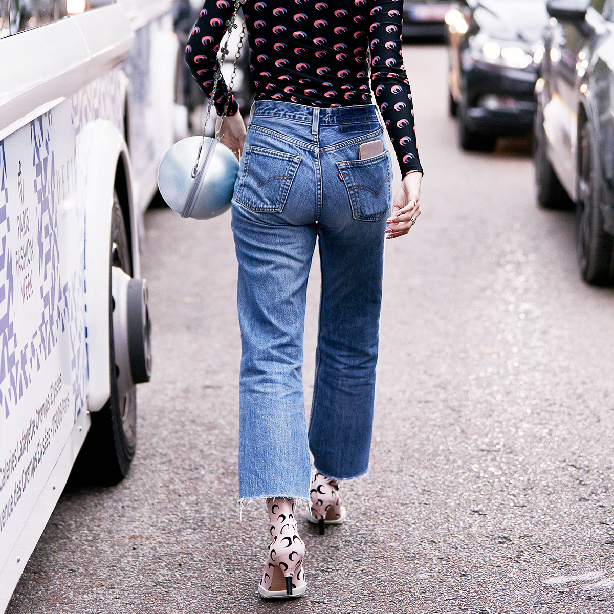 Uitwerpselen lippen Verlating 7 Rules for Wearing Cropped Flared Jeans | Who What Wear