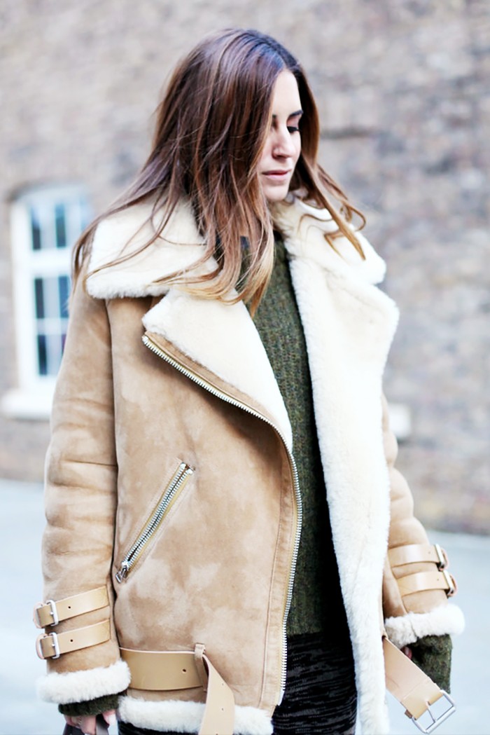 The Shearling Moto Jacket Every Fashion Insider Owns | Who What Wear