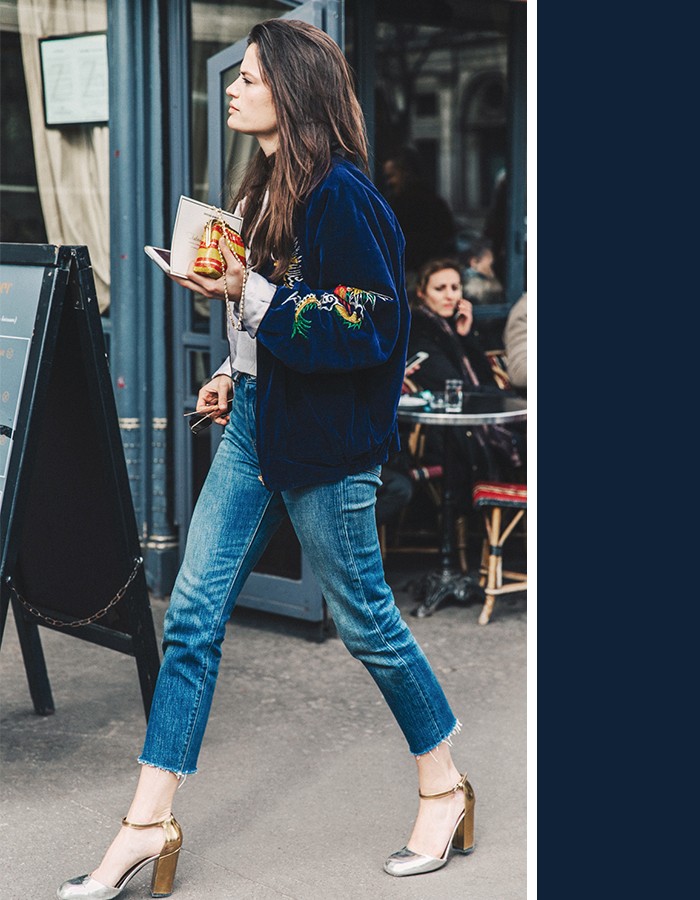 The Most Flattering Colors To Wear With Every Denim Wash Who What Wear