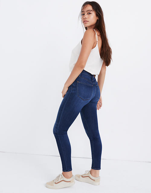 navy blue jeans for ladies