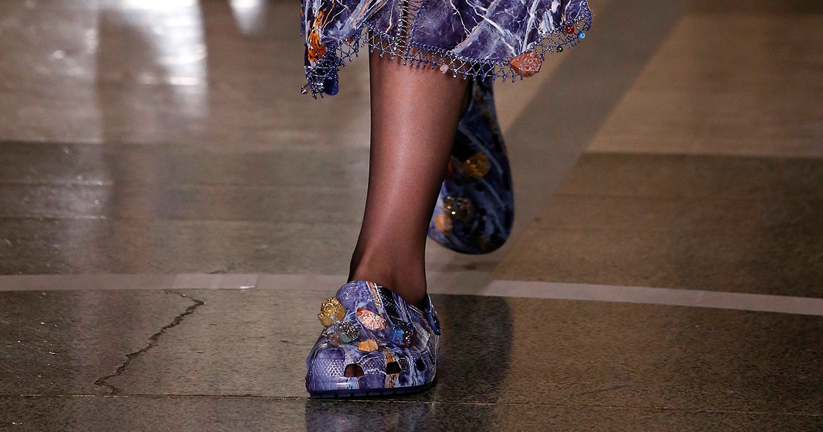 Crocs on the Catwalk? Yes, This Is Really Happening | Who What Wear