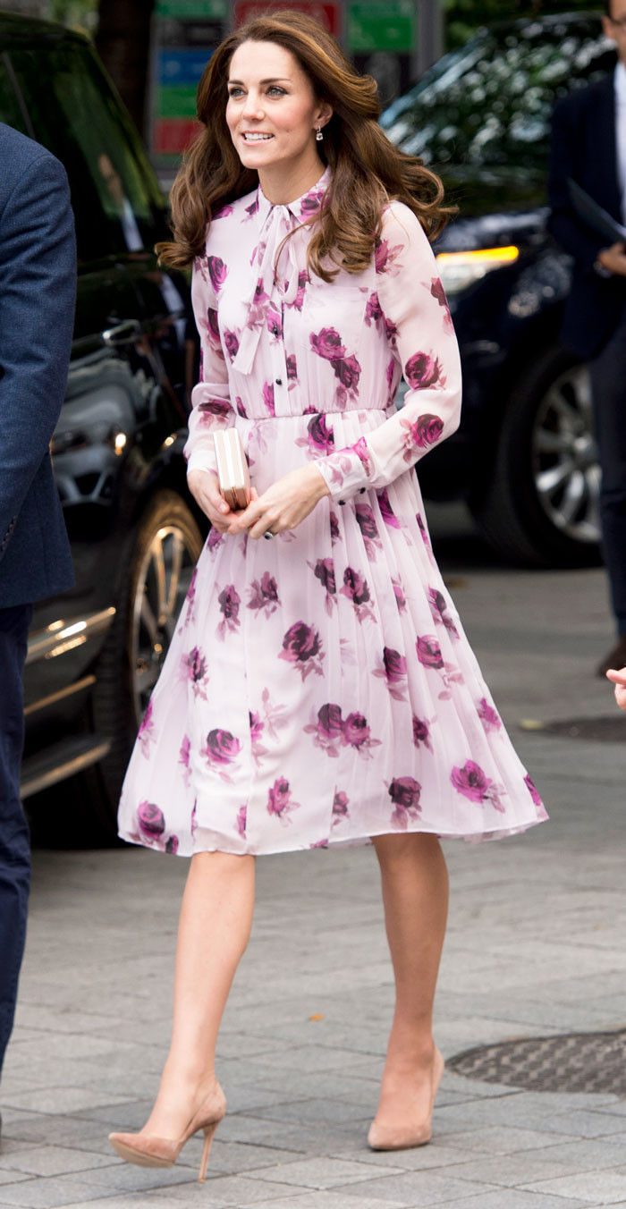 Hurry! Kate Middleton's Pretty Kate Spade Dress Is Still in Stock | Who  What Wear UK