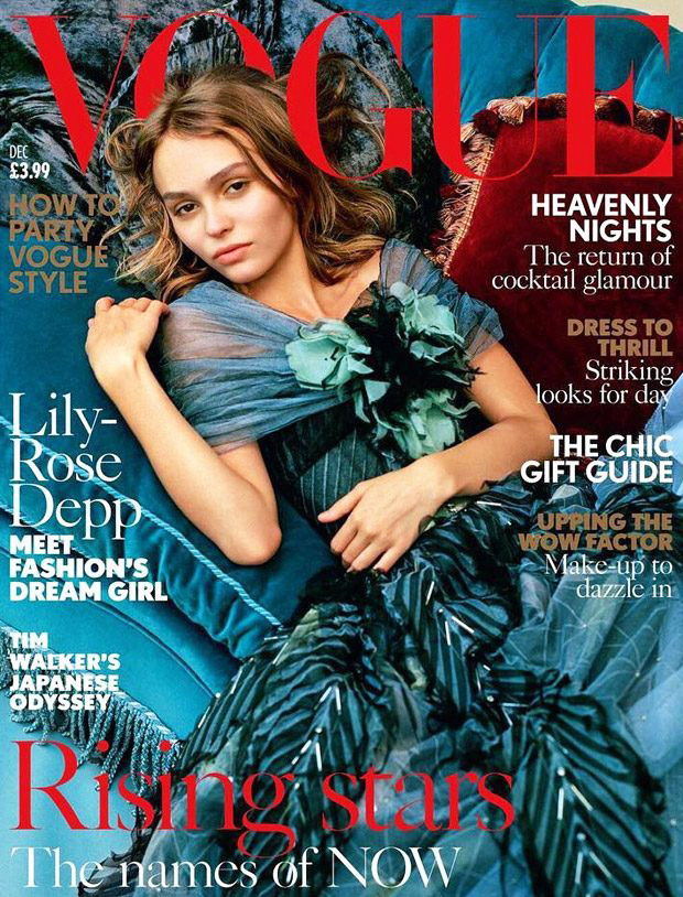 Lily-Rose Depp's First Vogue Cover Is So Good | Who What Wear