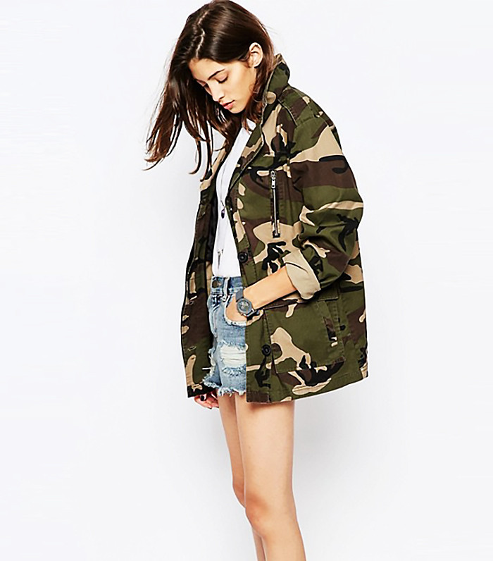 The 10 Most Fashionable Camo Jackets for Fall | Who What Wear