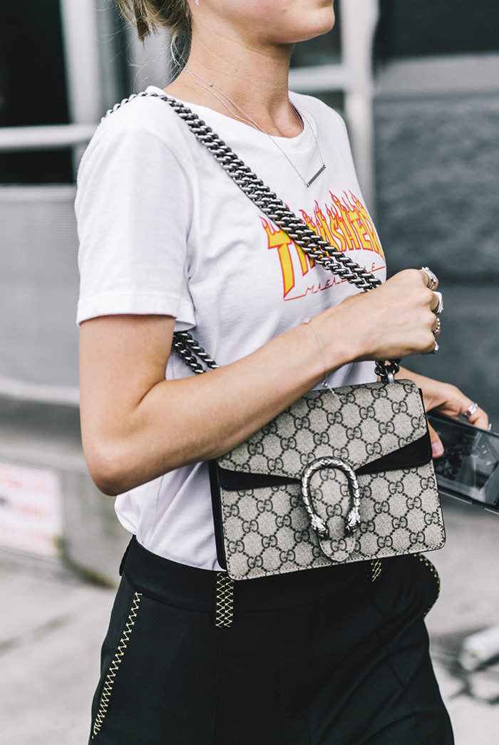 gucci bag street style
