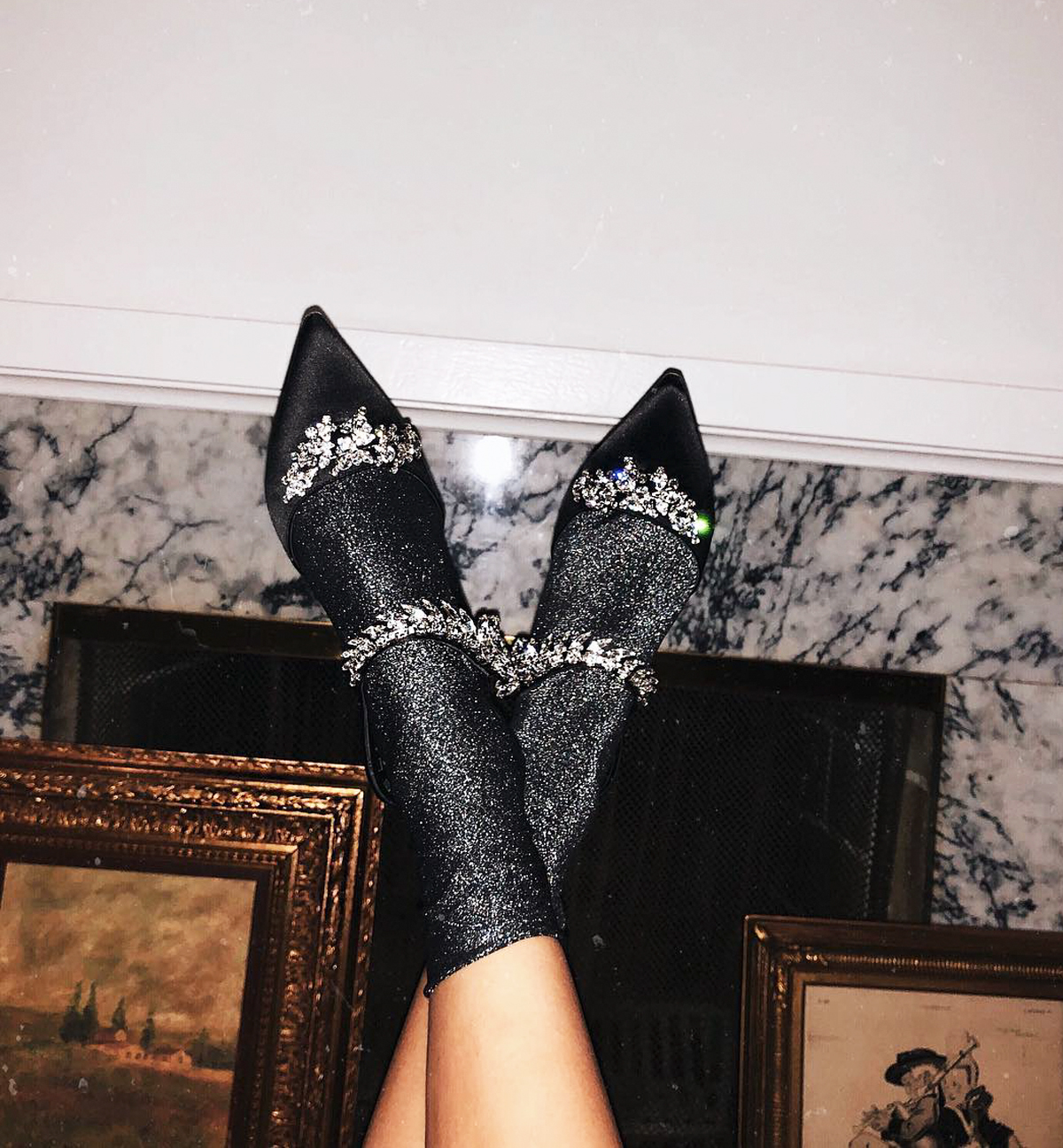 Best Party Shoes: Aimee from Song of Style always gives excellent party feet