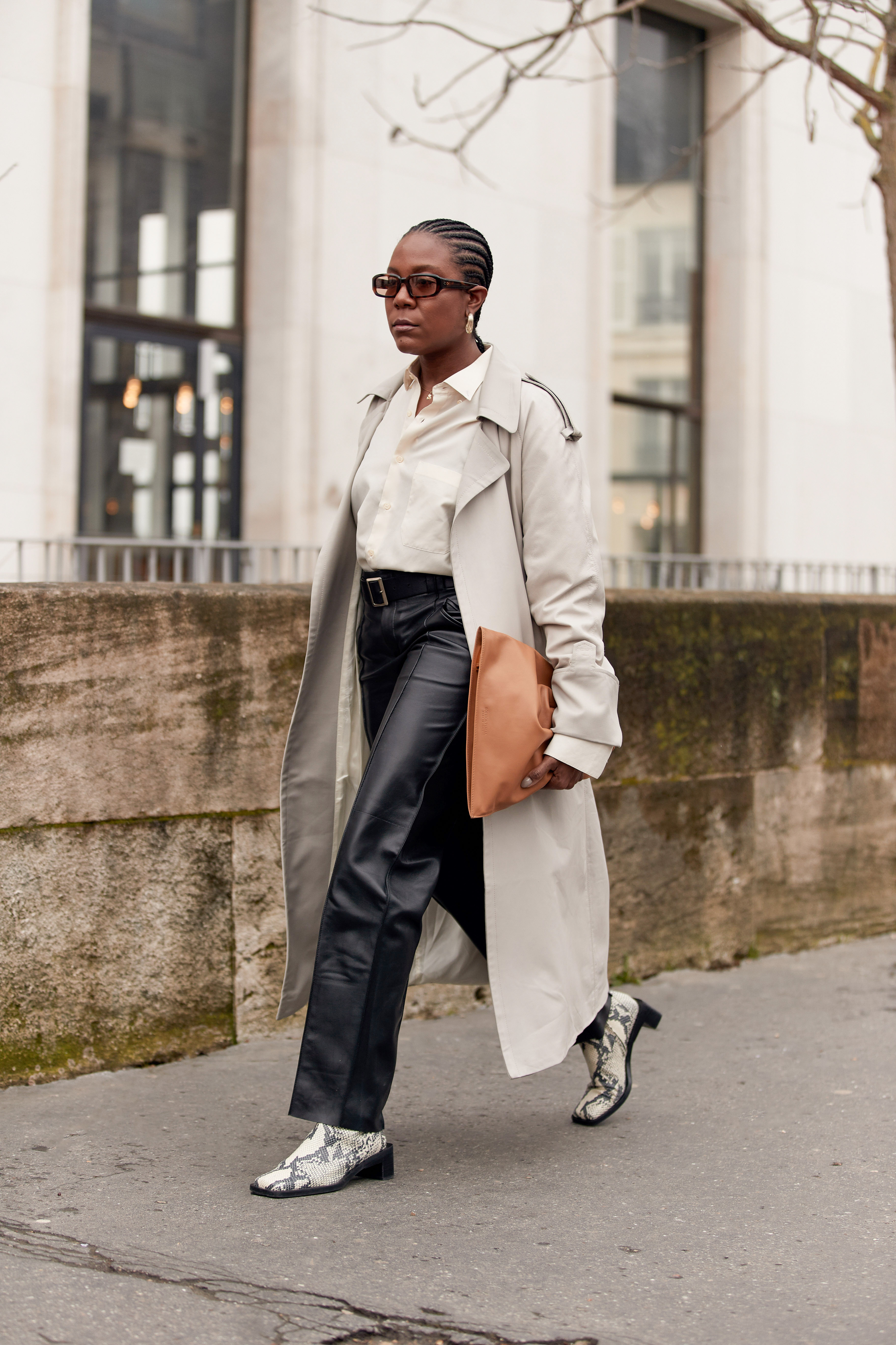 3 Shoe Styles That Go With Leather Pants Who What Wear