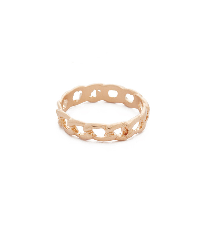 Shashi Chain Midi Pinky Ring