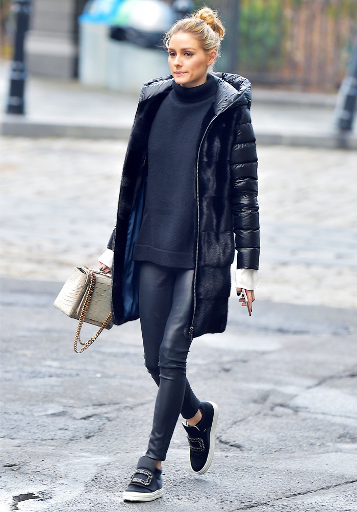 Olivia Palermo Roger Vivier trainers