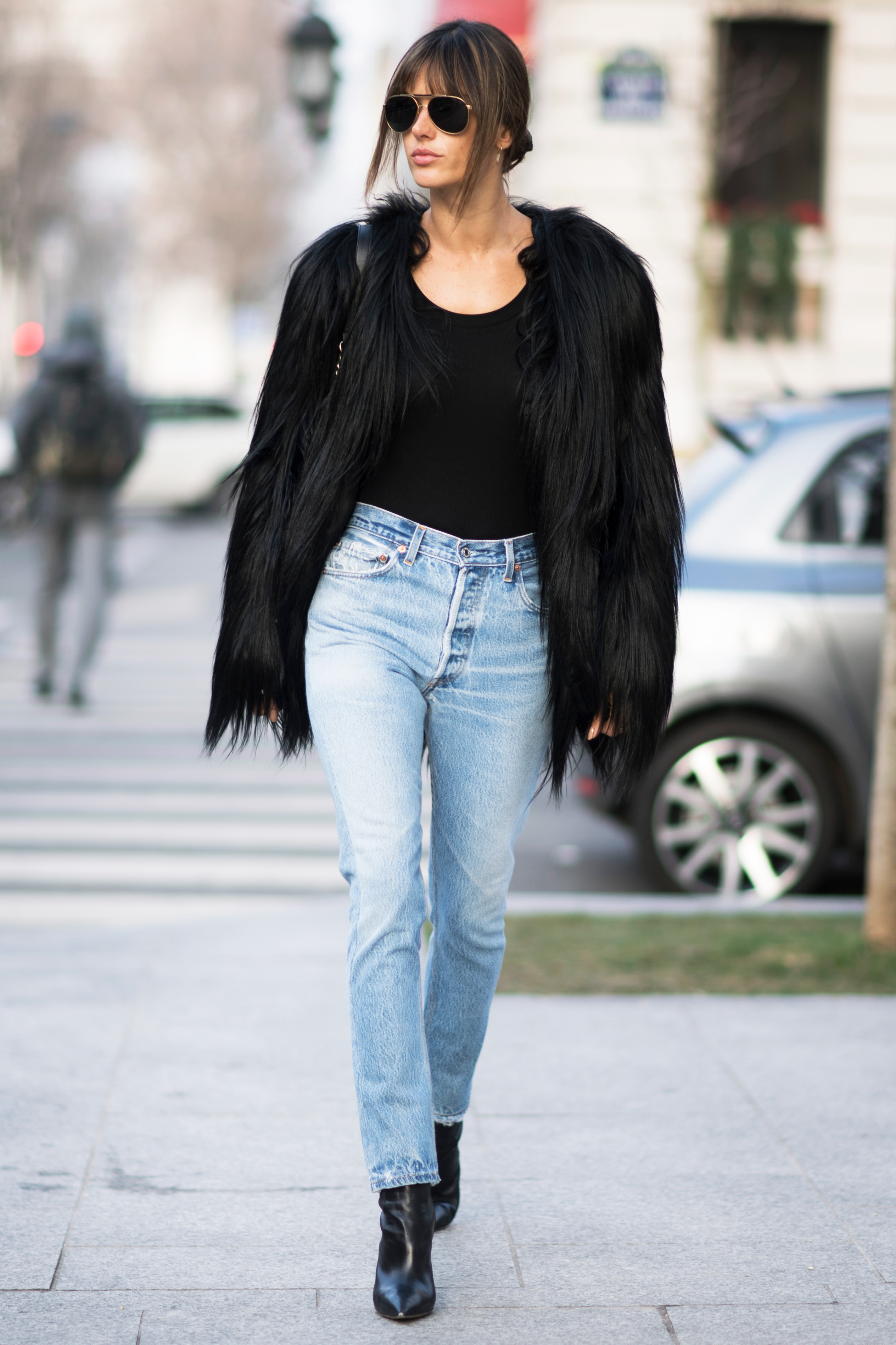 The Winter Outfit Formula for Girls Who Love to Wear Black | Who What Wear