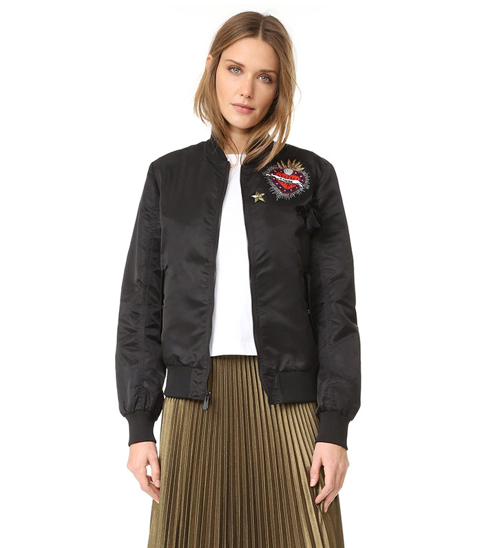 Cinq a Sept Je T'Aime Personalized Bomber