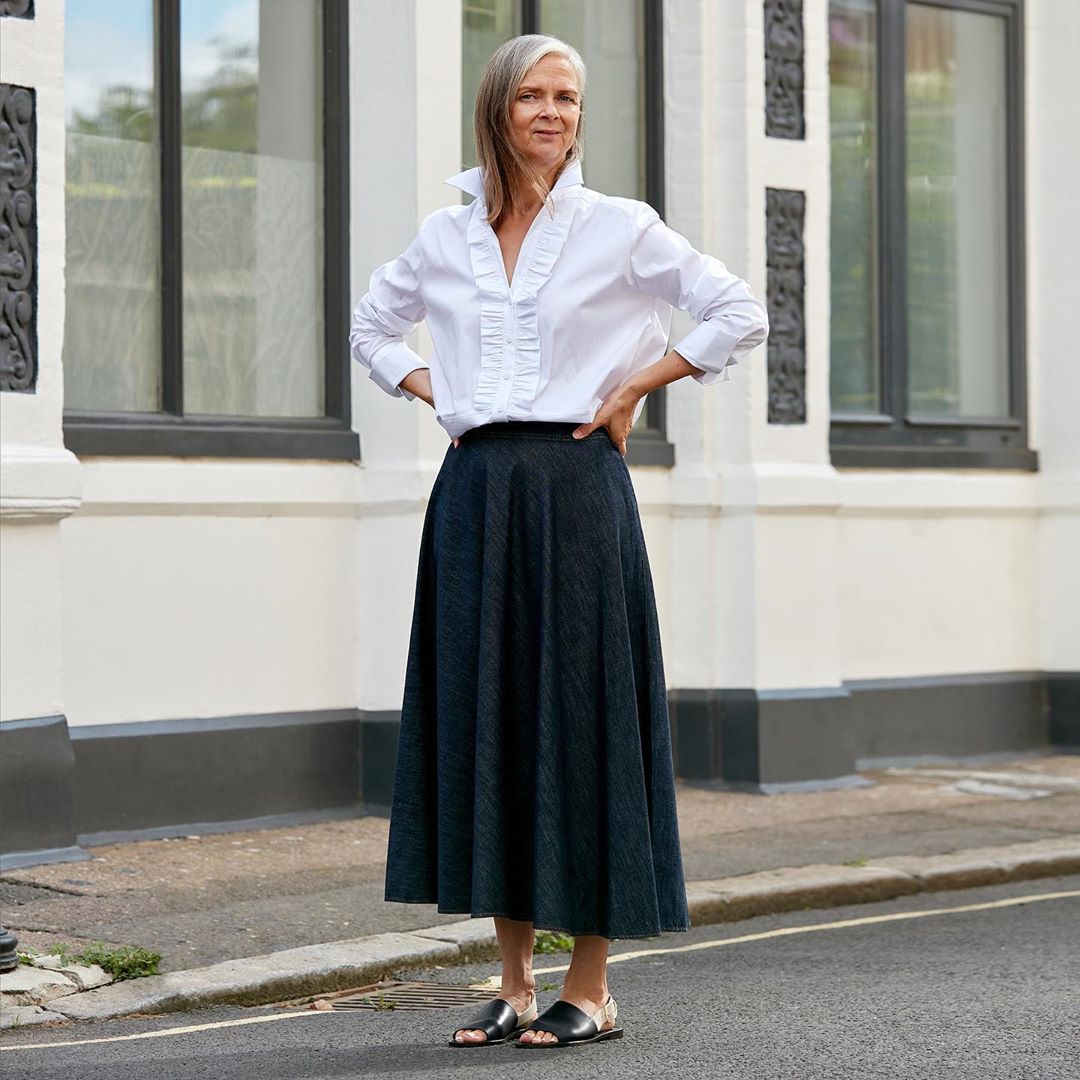8 Over-50 Women With Ridiculously Good Style | Who What Wear