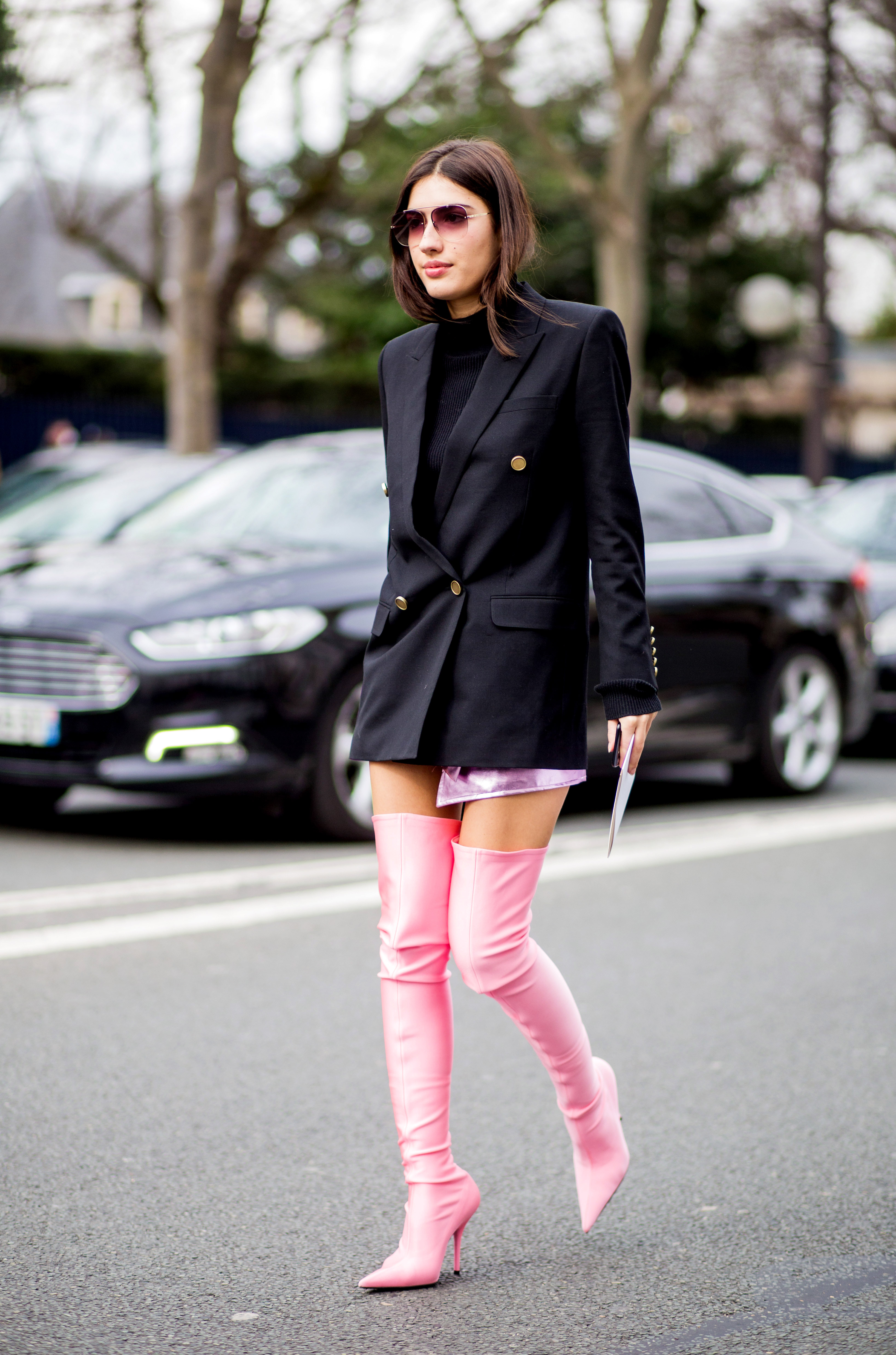 slatko prehladiti pretprodaji  Everyone Is Wearing These Balenciaga Boots in Paris Right Now | Who What  Wear
