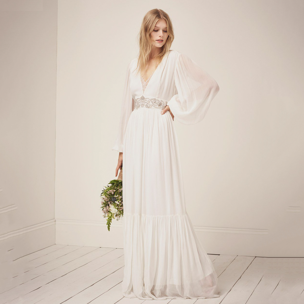 The Best Boho Wedding Dresses For Bohemian Brides Who What Wear Uk