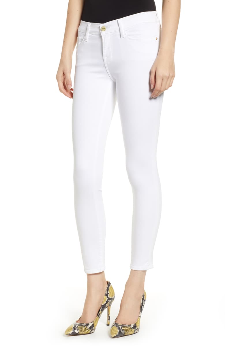white jeans jeggings
