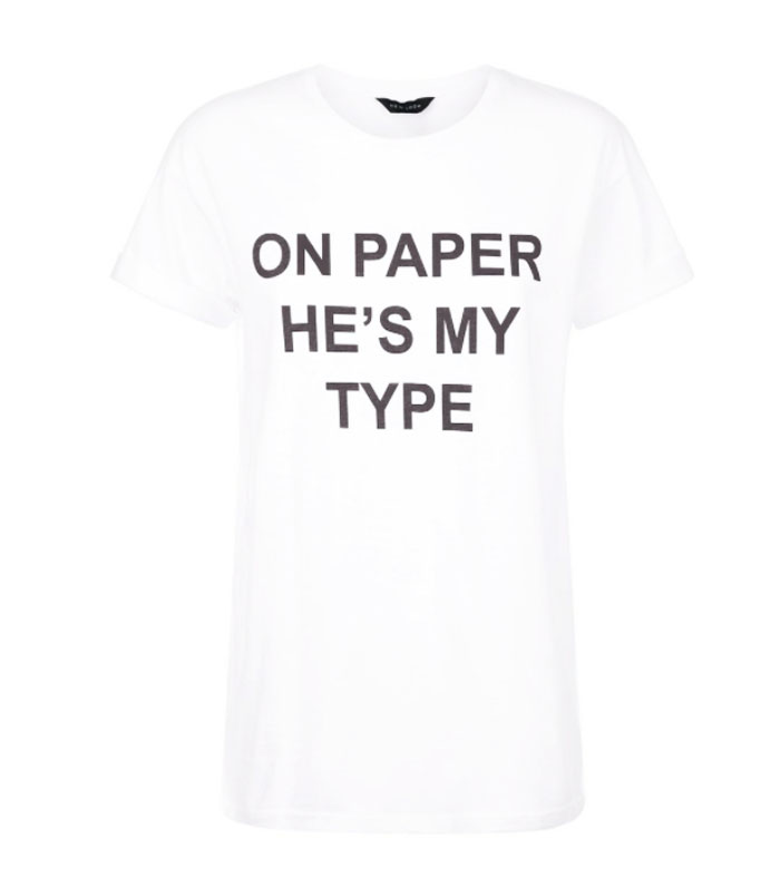 Love Island T-Shirt: On Paper He's My Type