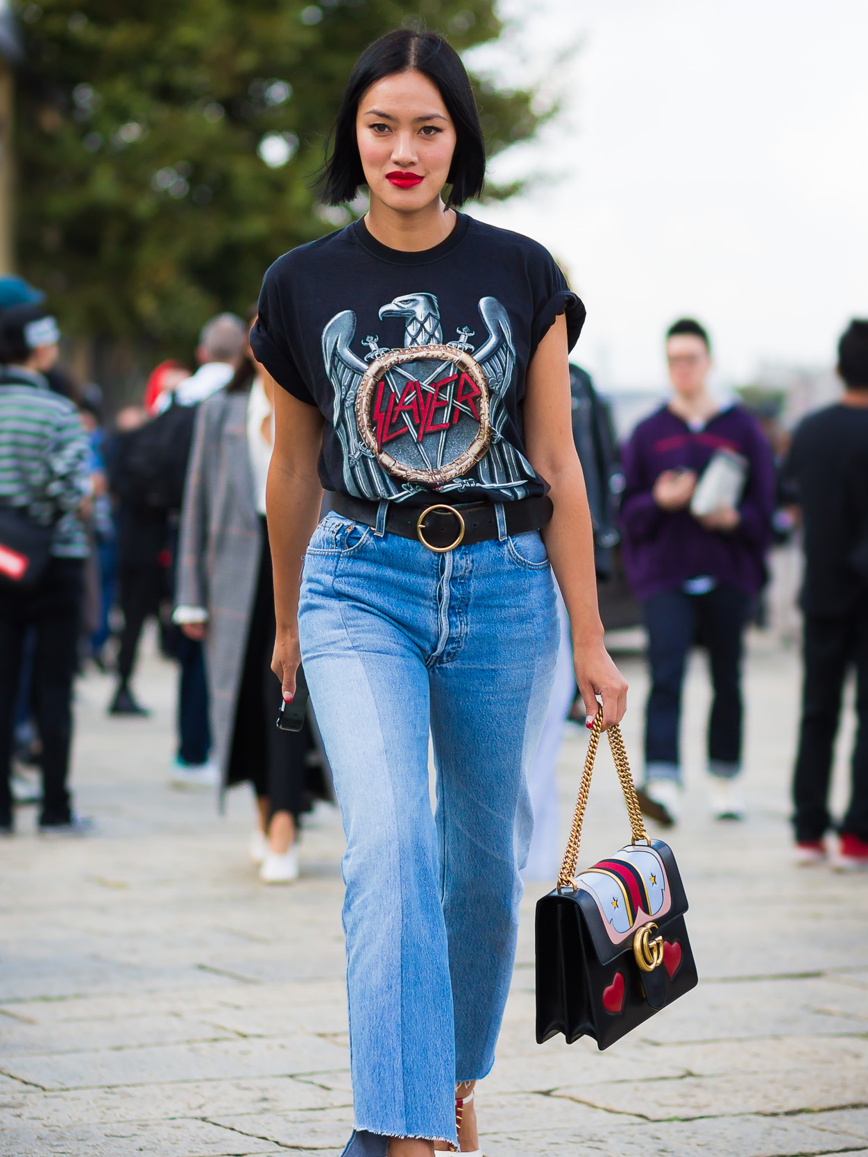 kleurstof regenval China How to Style a Vintage Band T-shirt | Who What Wear