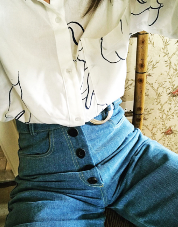 Paloma Wool's Life Drawing Leandra Shirt | Who What Wear