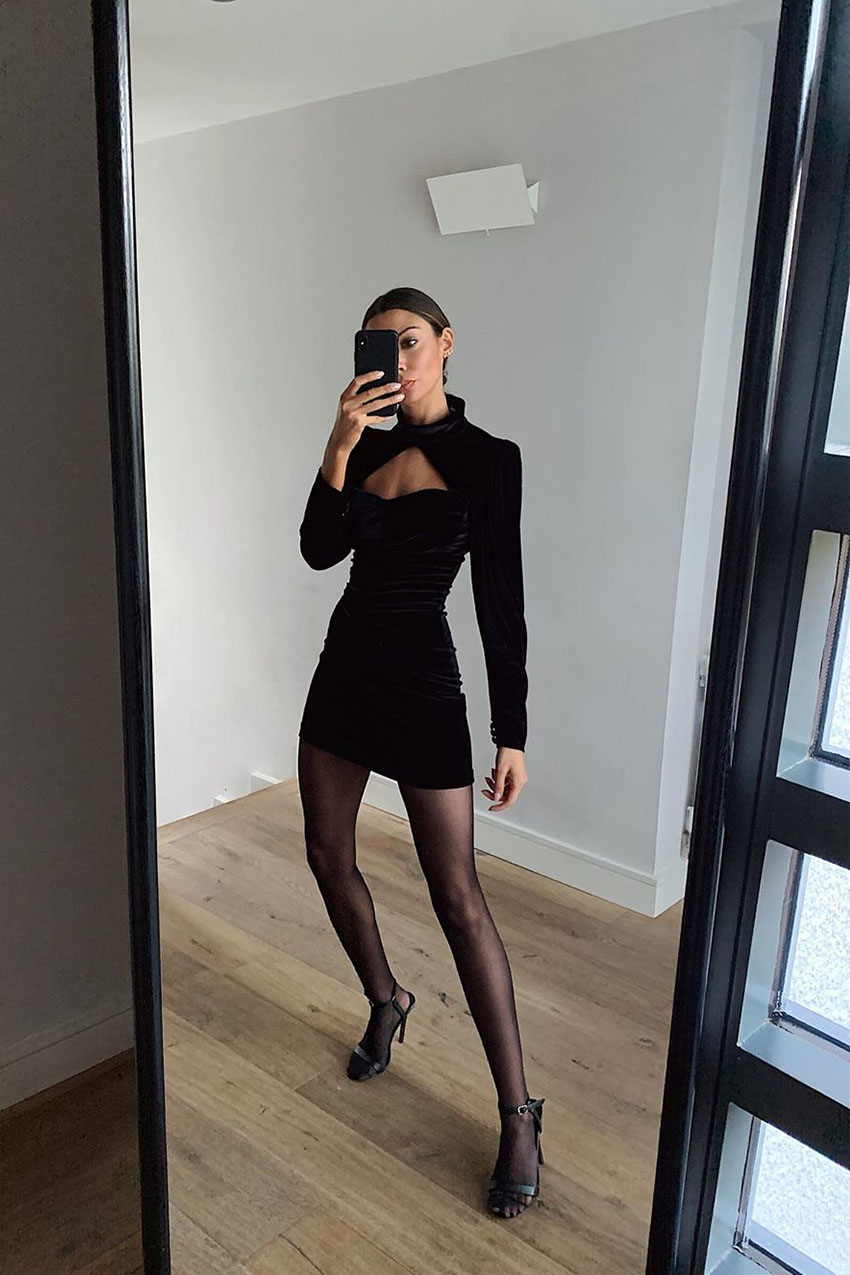 HOW TO WEAR LEGGINGS UNDER A DRESS - Fashionmylegs : The tights and hosiery  blog