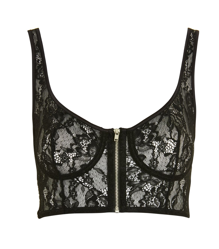 Kendall + Kylie's Topshop Lingerie Collection: Topshop KENDALL + KYLIE Square Neck Bralet