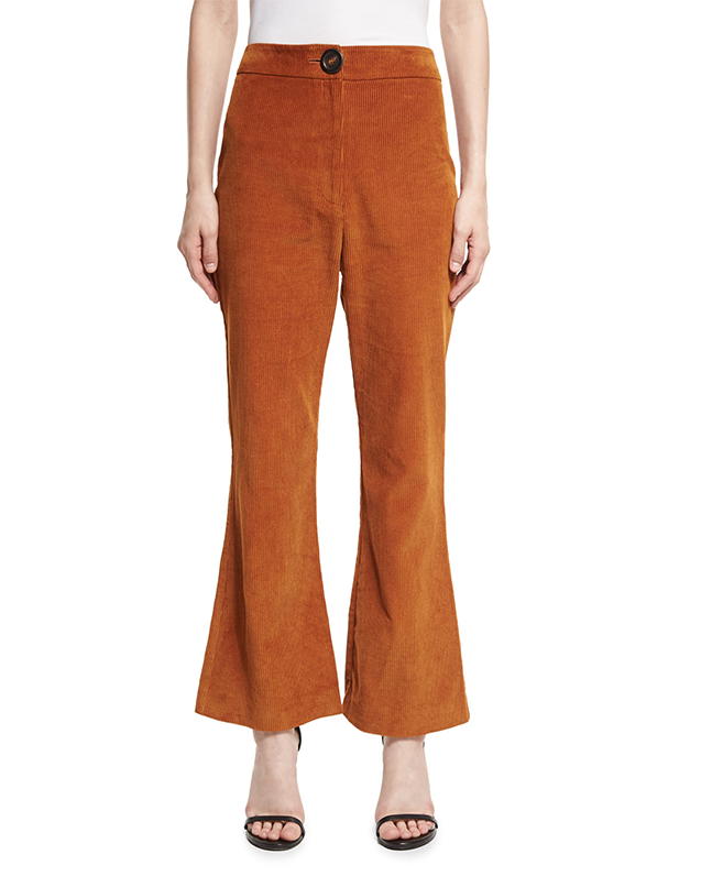 Octopus Flared Corduroy Trousers