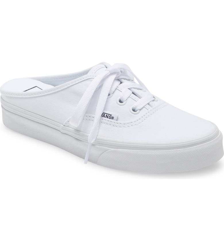 how to clean all white authentic vans