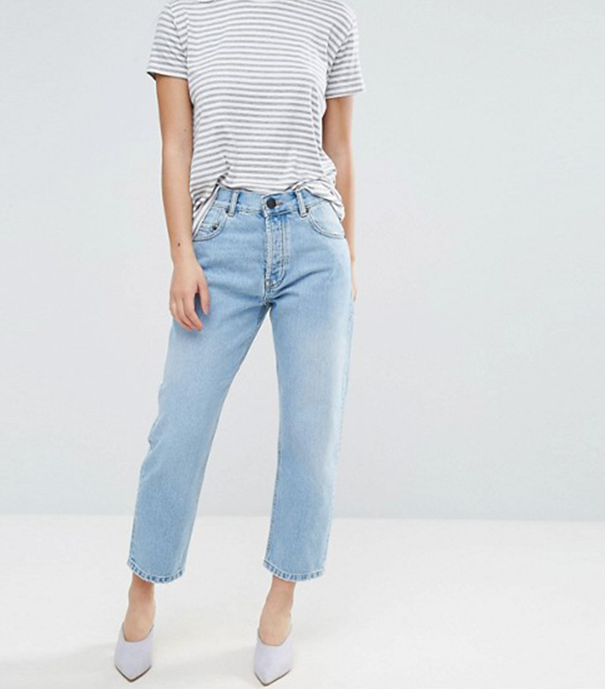 petite flare cropped jeans