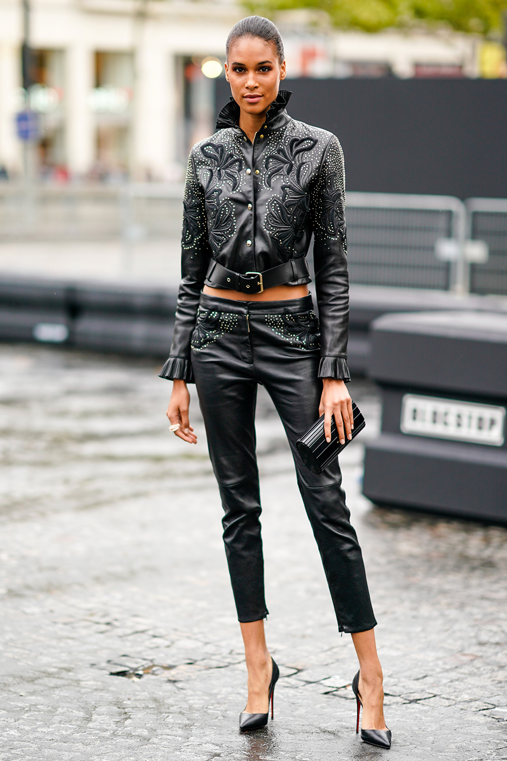 leather pants fashion
