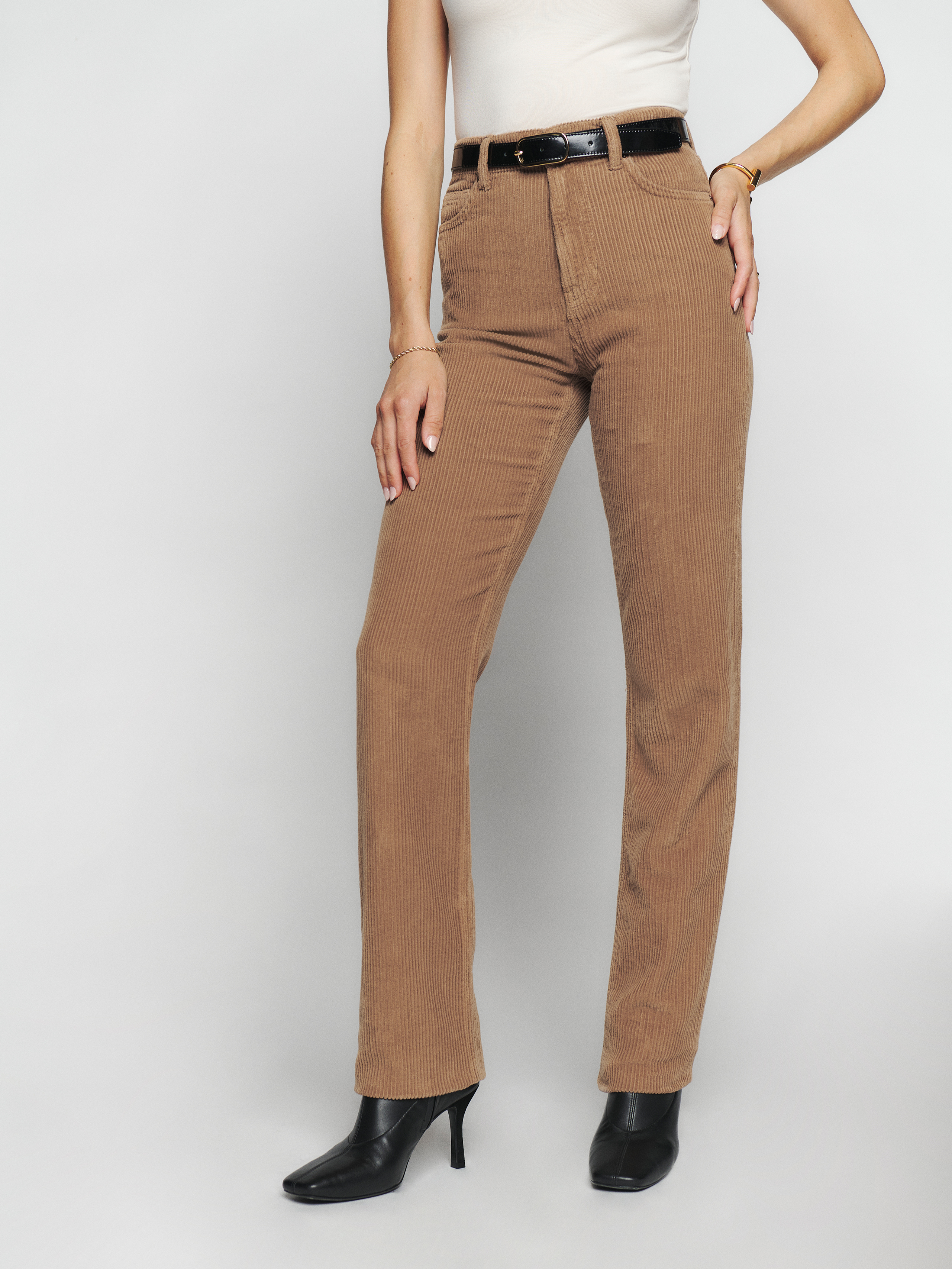 Corduroy-Pant Outfits: 6 Stylish Ways to Wear Them | Who What Wear