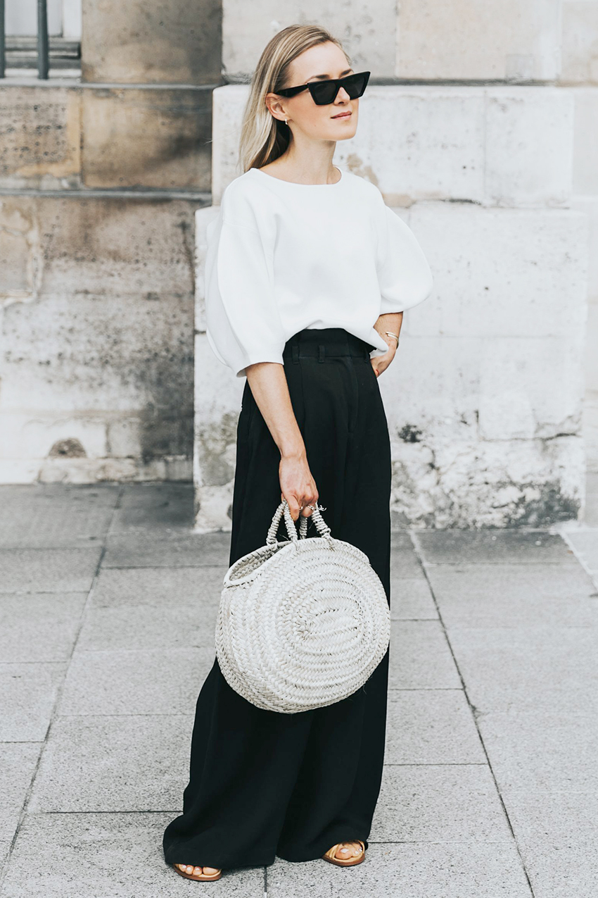 white maxi skirt outfit