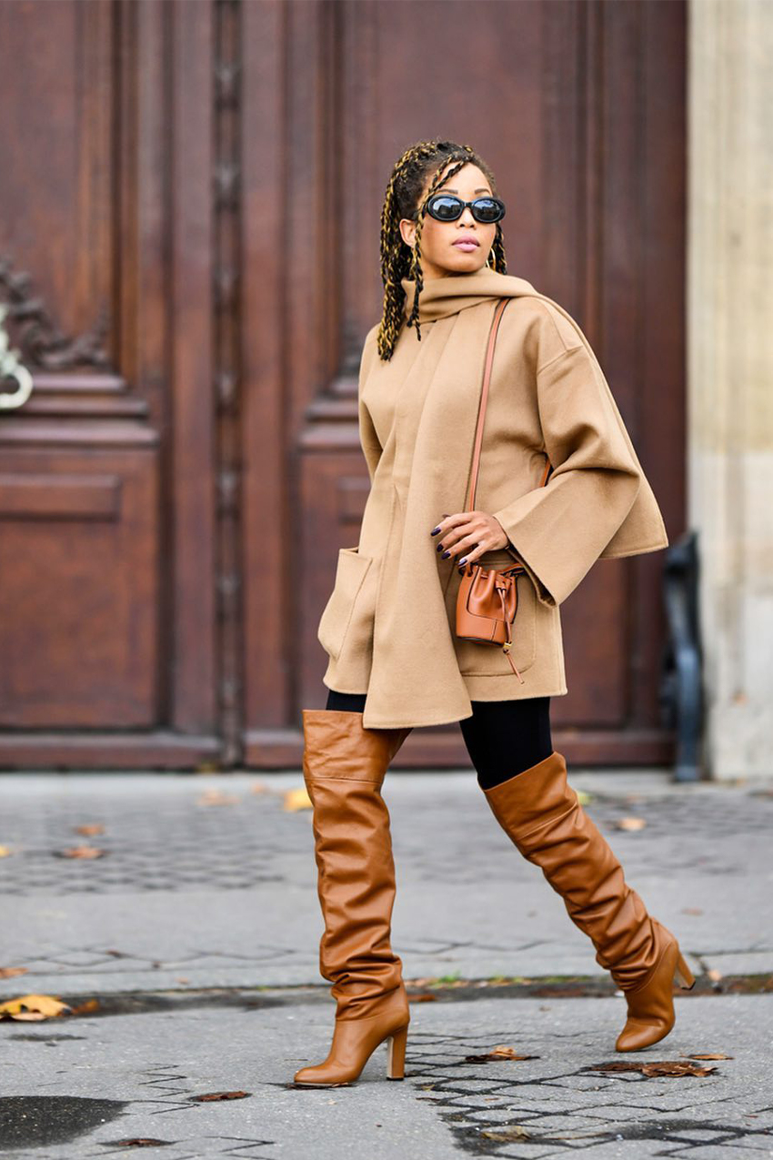 A week's worth of outfit ideas for your thigh-high boots