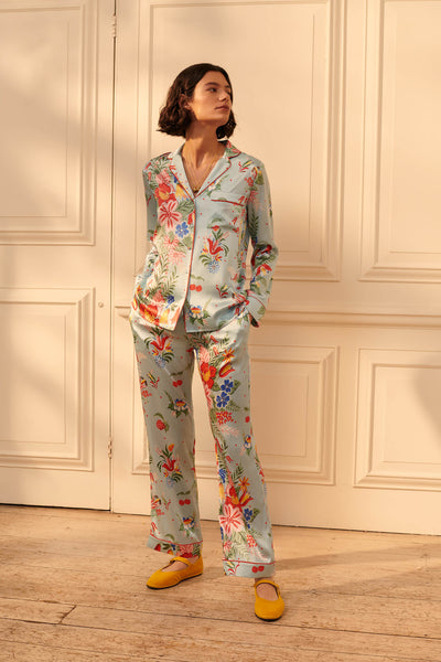 Yolke Classic Silk Pyjama Set