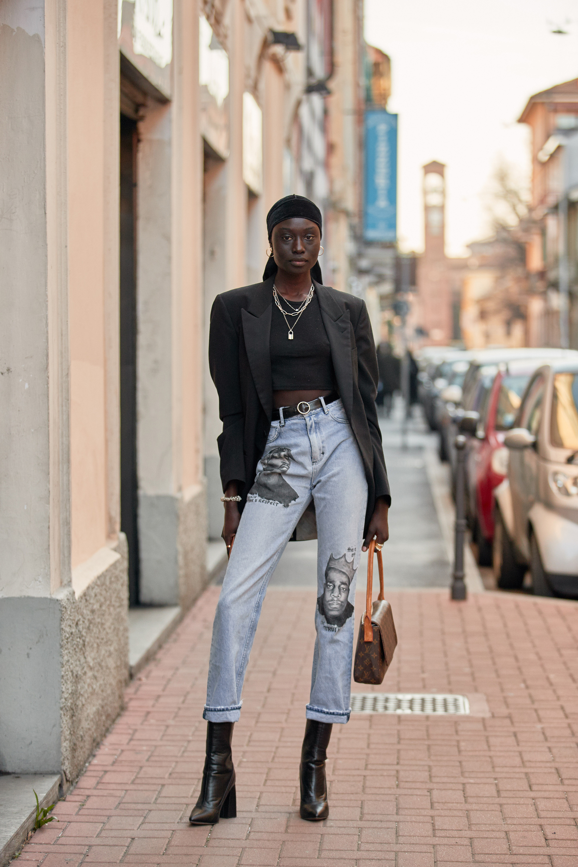 13 Cool Ways to Wear Cropped Pants With Booties | Who What Wear