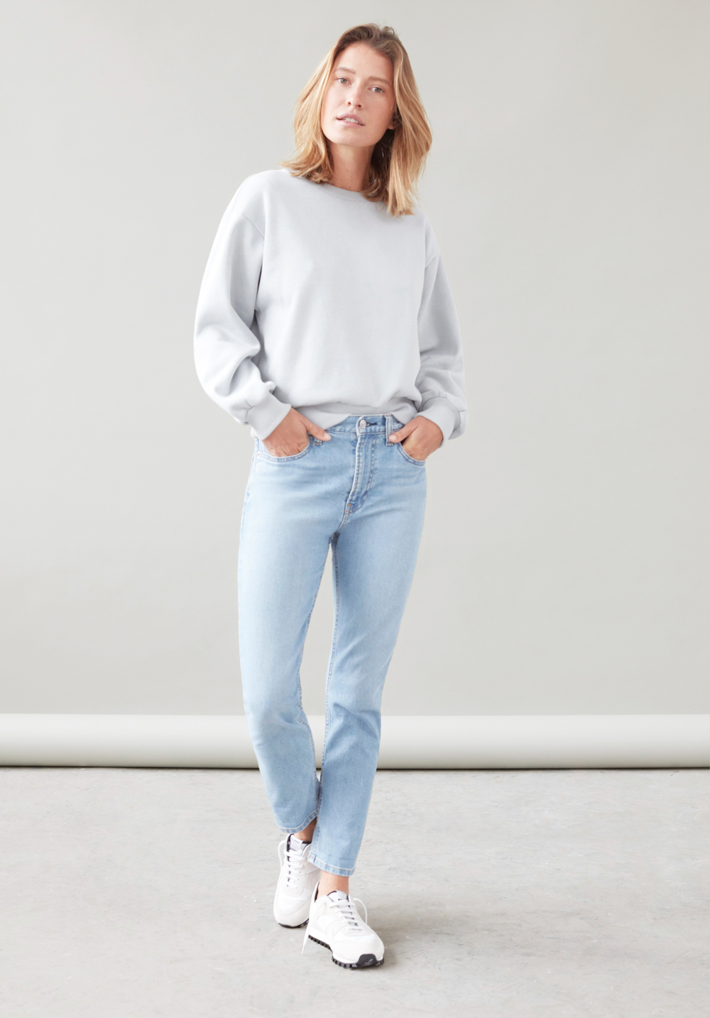 Everlane's New Light Wash Jeans | Who What Wear