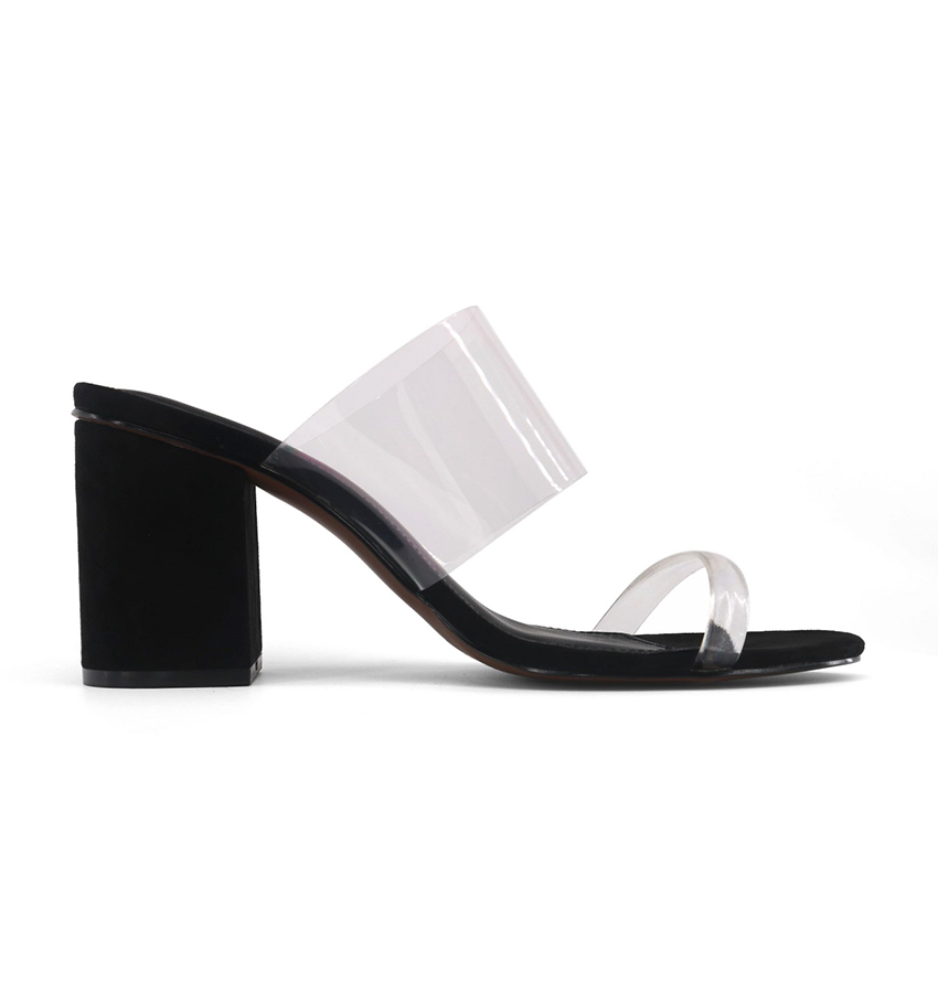 See and Shop Our Rumor Translucent Heels for Target | Who What Wear