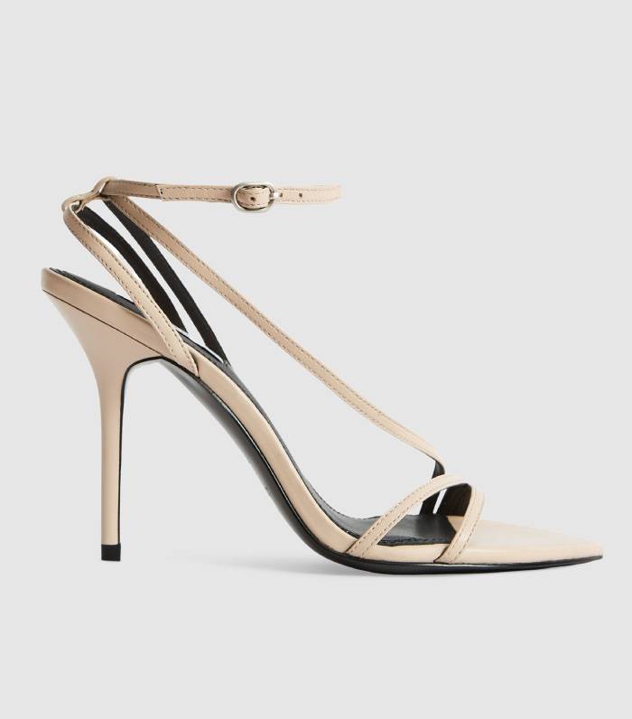 Reiss Leather Strappy Sandals