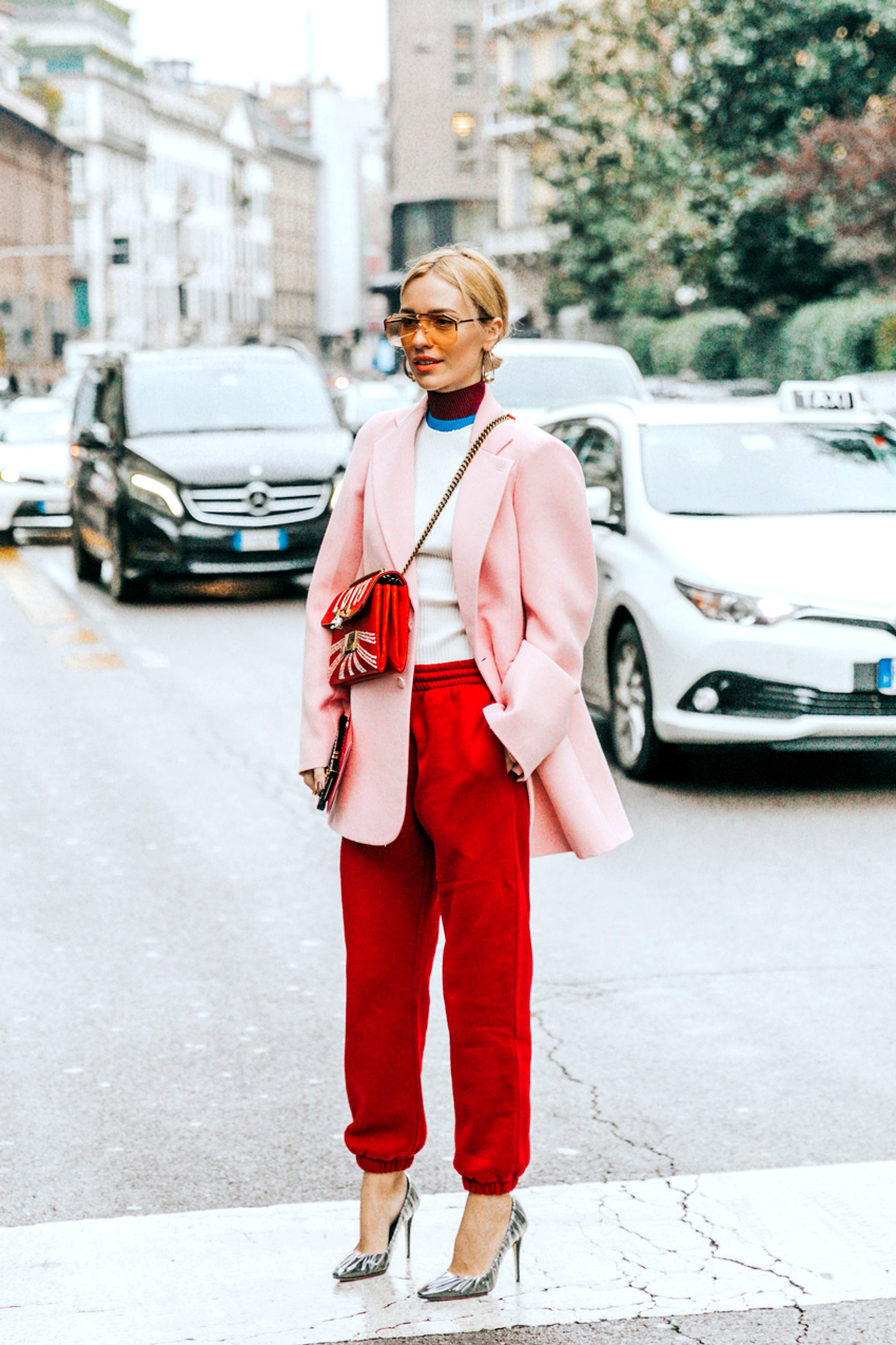 The Pink-and-Red Outfits Winning Over Every Editor
