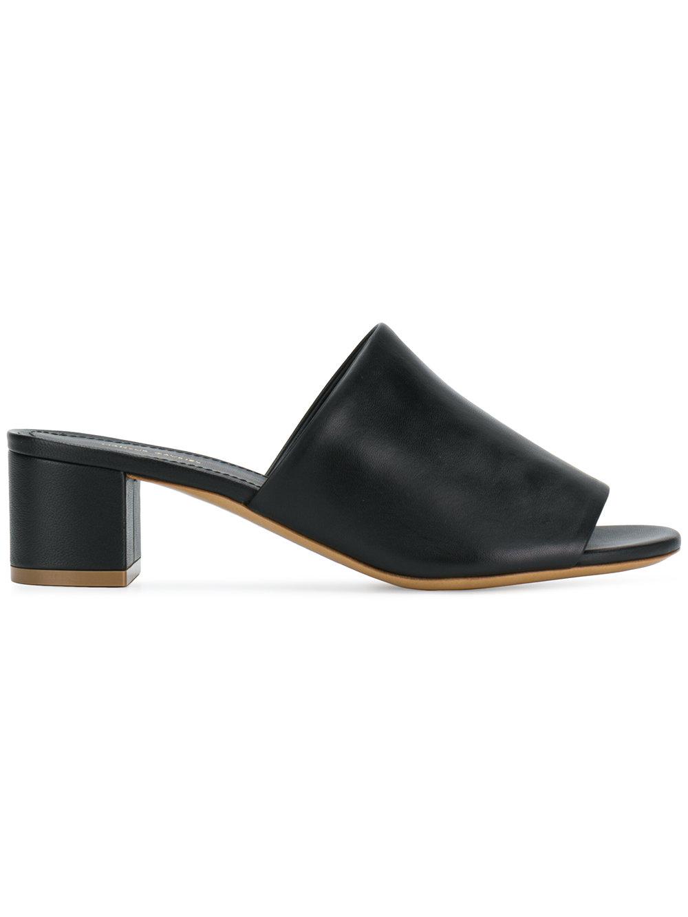 18 Simple Black Low-Heel Sandals | Who What Wear