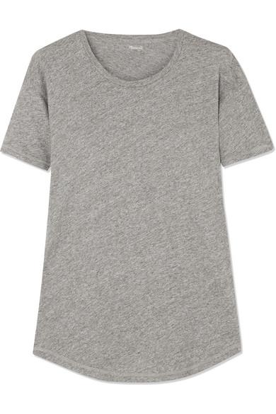 Whisper Slub Cotton-jersey T-shirt