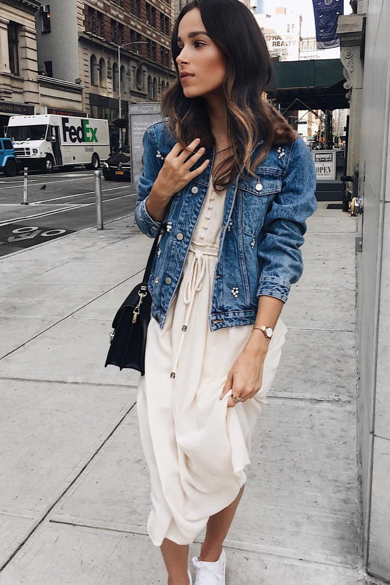 15 Chic Looks to Try When It's Cold Out This Summer | WhoWhatWear.com ...