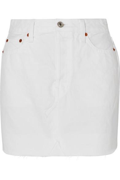 white maong skirt