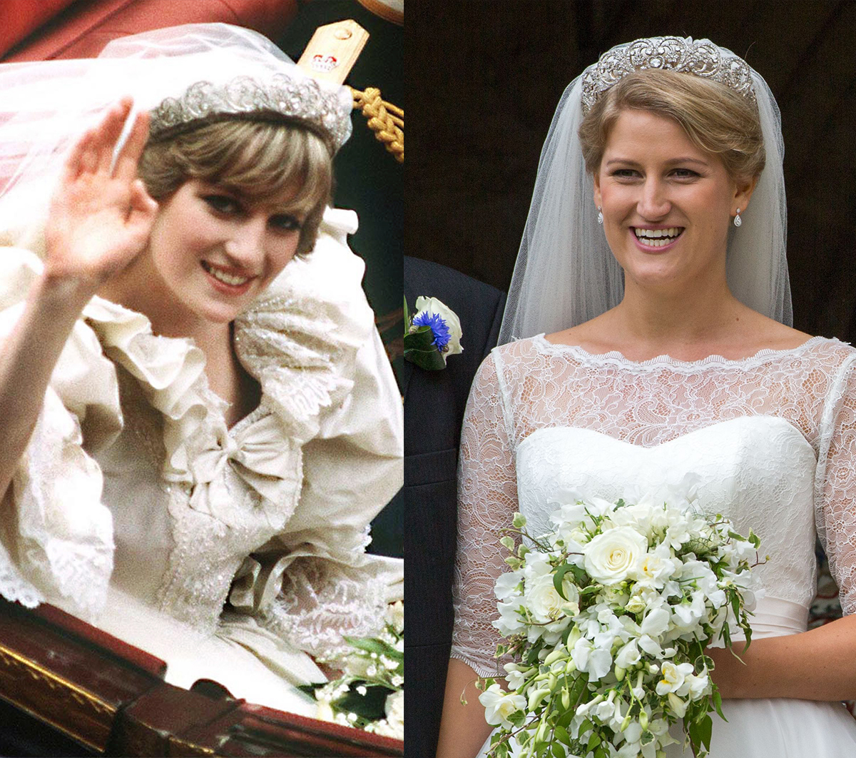 Celia McCorquodale Wore Princess Diana's Wedding Tiara | Who What Wear UK