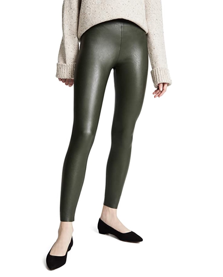 best high waisted faux leather leggings depot