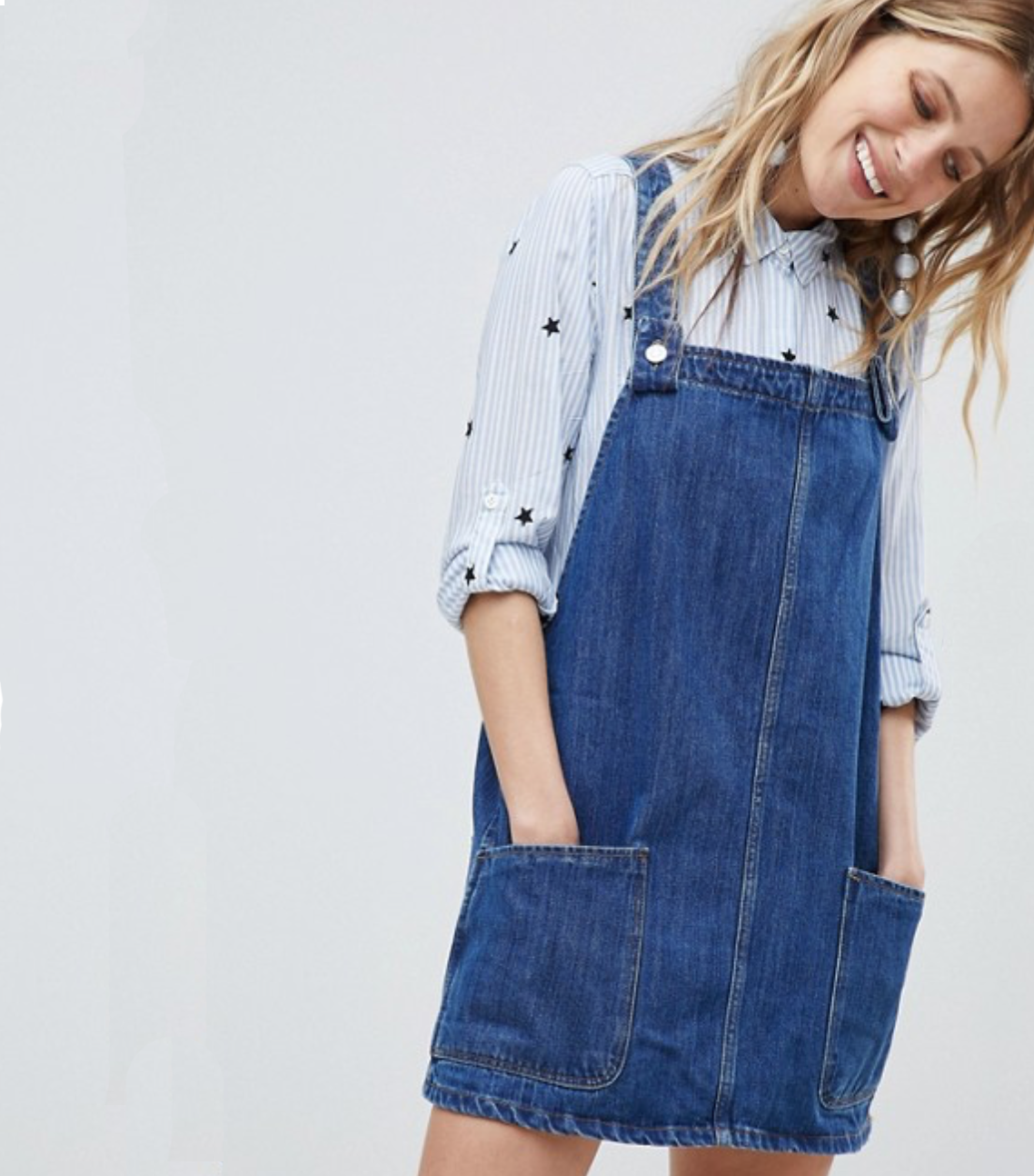 20 Denim Overall Skirts You Need This 
