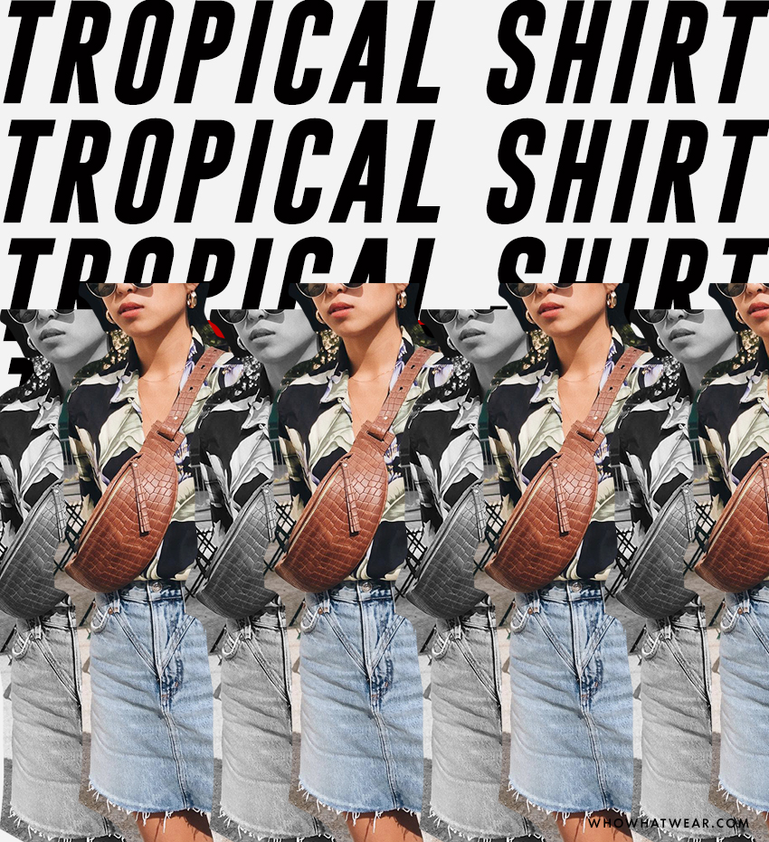 Tropical Shirt Summer Fashion Trend