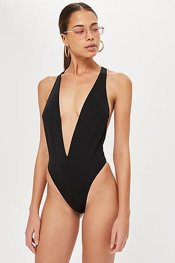 17 High Cut One Pieces That Are So Flattering Who What Wear