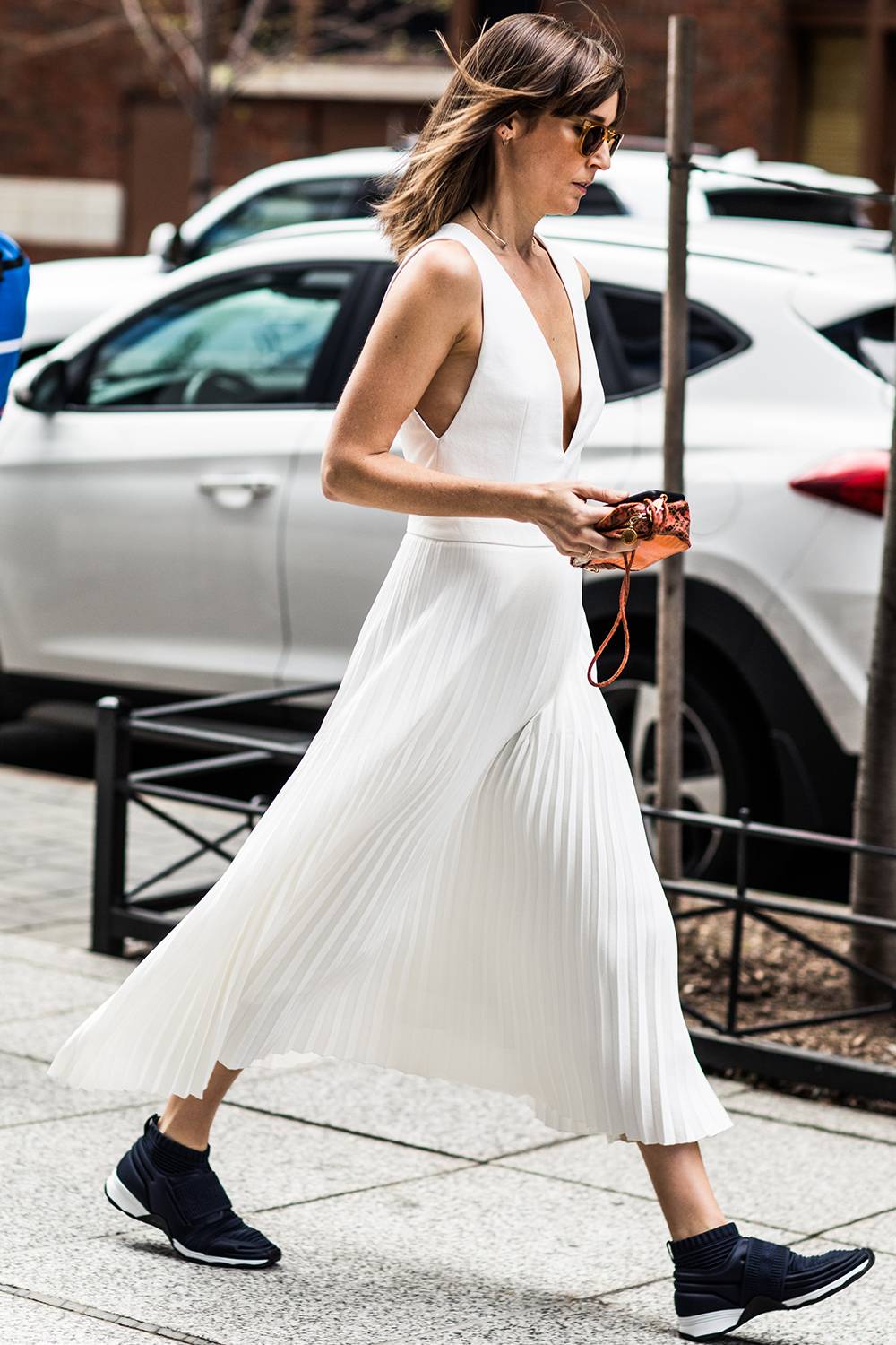 white summer dress outfit