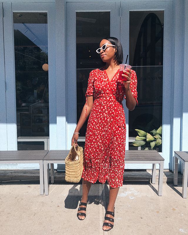 15 Chic Red Dress Summer Outfits | Who